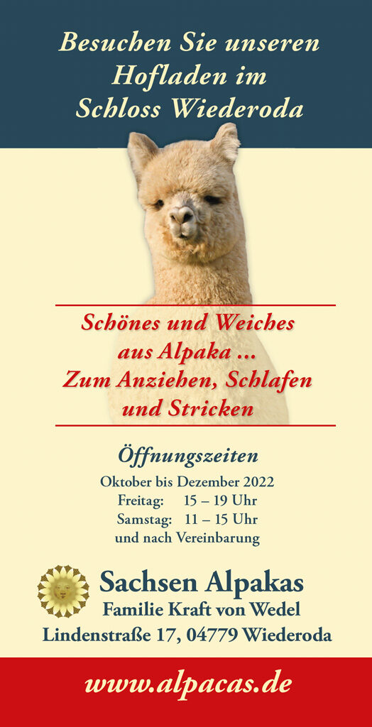Hofladen-Flyer, Seite 1