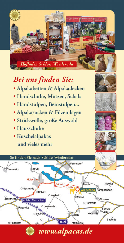 Hofladen-Flyer, Seite 2