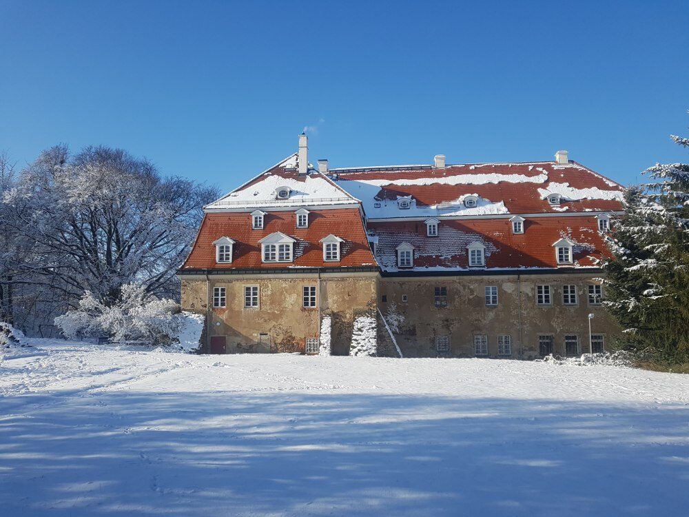 Eingangsportal von Schloss Wiederoda